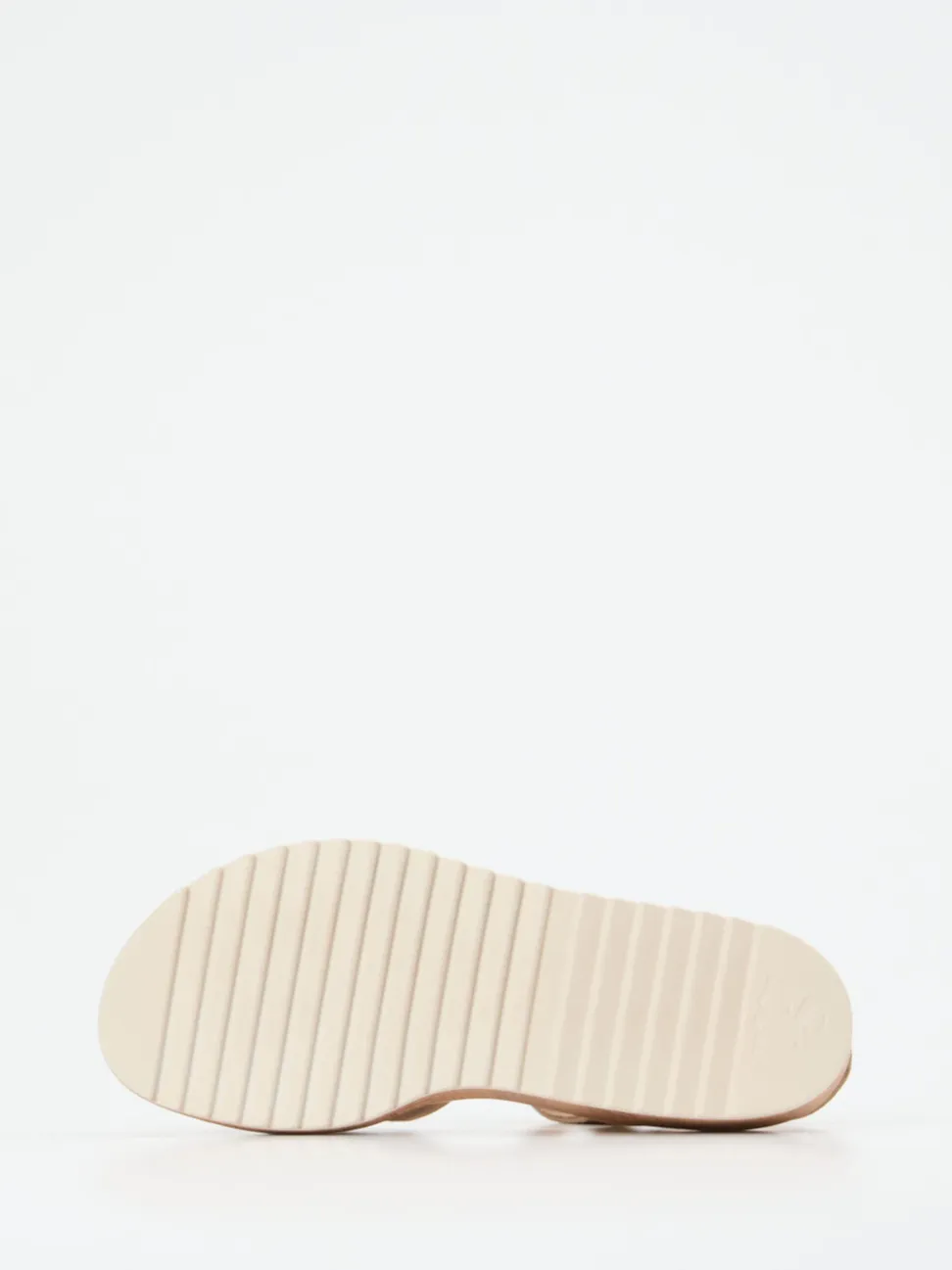 Paul Green – Keilsandalette aus Veloursleder beige
