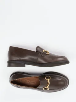 Paul Green – Loafer aus Kalbleder Dunkelbraun