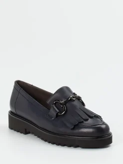 Paul Green – Loafer aus Kalbleder in Dunkelblau