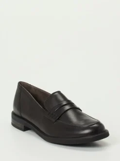 Paul Green – Loafer aus Kalbleder in Schwarz