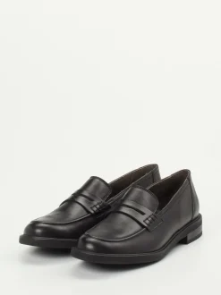 Paul Green – Loafer aus Kalbleder in Schwarz
