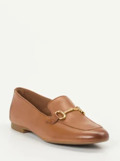 Paul Green – Loafer aus Kalbleder cognacbraun