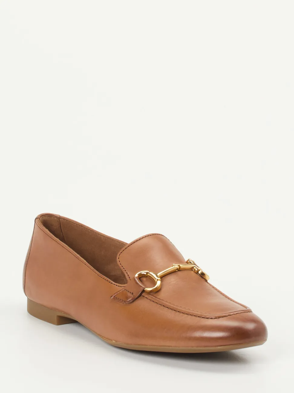 Paul Green – Loafer aus Kalbleder cognacbraun