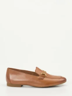 Paul Green – Loafer aus Kalbleder cognacbraun