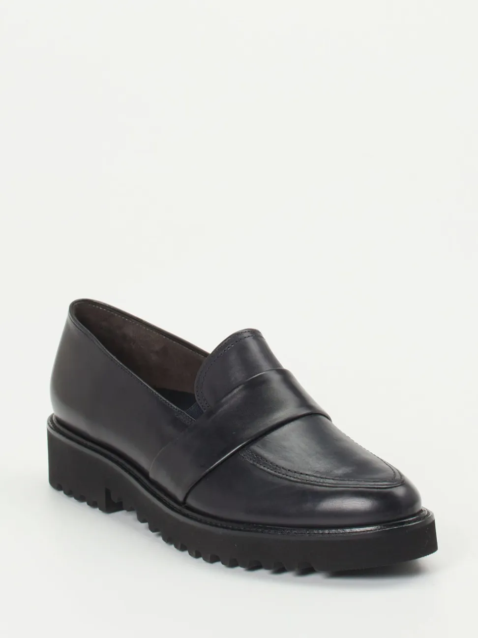 Paul Green – Loafer aus Kalbleder in Blau