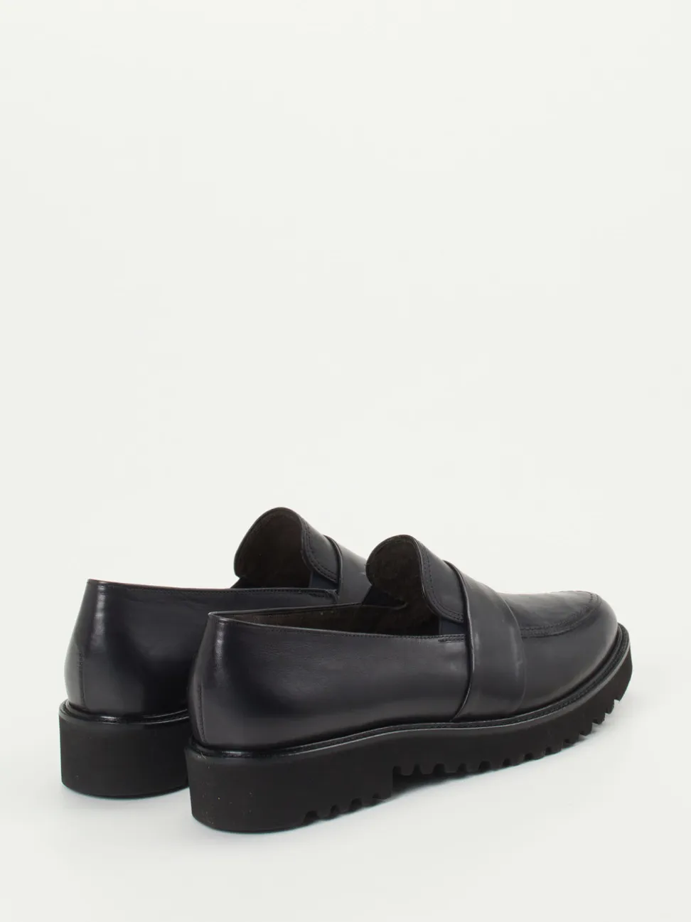 Paul Green – Loafer aus Kalbleder in Blau