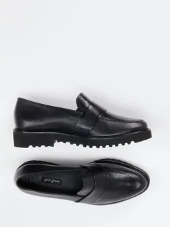Paul Green – Loafer aus Kalbleder in Blau