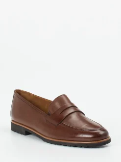 Paul Green – Loafer aus Kalbleder in Braun