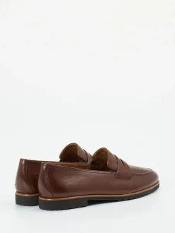 Paul Green – Loafer aus Kalbleder in Braun