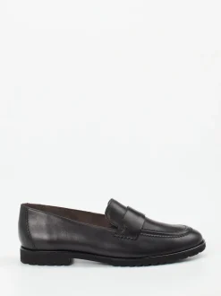 Paul Green – Loafer aus Kalbleder in Schwarz