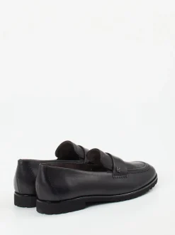 Paul Green – Loafer aus Kalbleder in Schwarz
