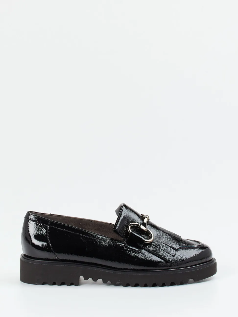 Paul Green – Loafer aus Lackleder in Schwarz
