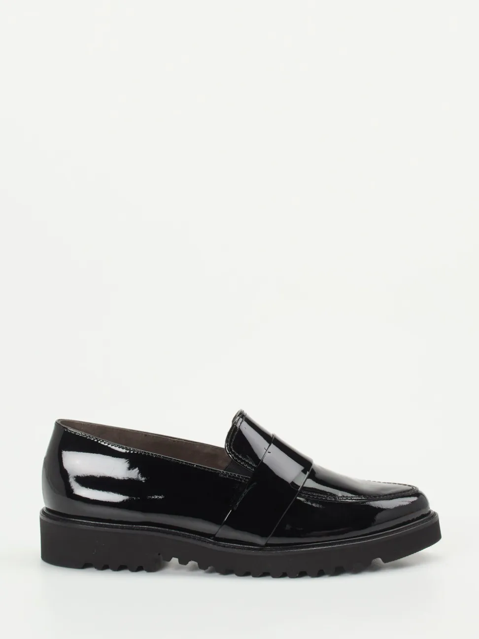 Paul Green – Loafer aus Lackleder in Schwarz