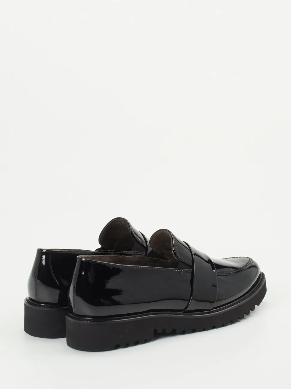 Paul Green – Loafer aus Lackleder in Schwarz