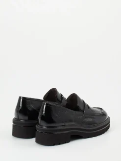 Paul Green – Loafer aus Lackleder schwarz