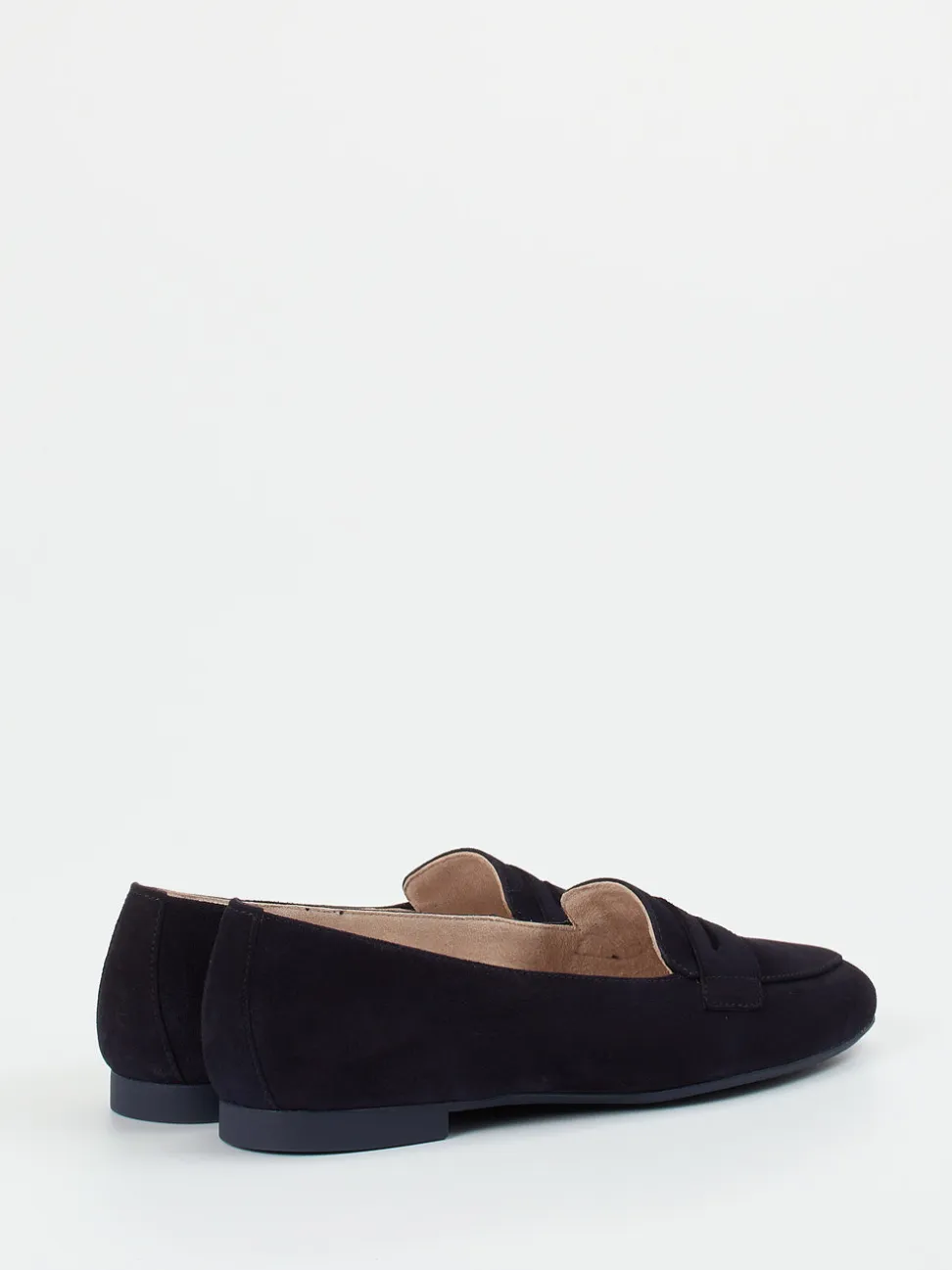 Paul Green – Loafer aus Veloursleder dunkelblau