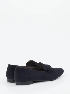 Paul Green – Loafer aus Veloursleder dunkelblau