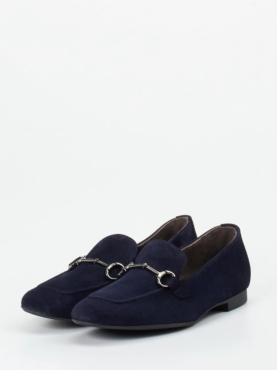 Paul Green – Loafer aus Veloursleder Dunkelblau