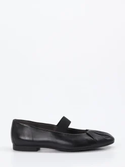 Paul Green – Mary Jane Ballerinas aus Lammleder schwarz