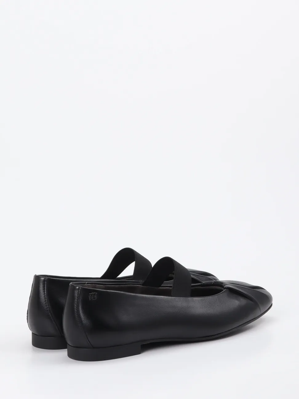 Paul Green – Mary Jane Ballerinas aus Lammleder schwarz