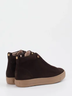 Paul Green – Mid-Top Sneaker aus Veloursleder Braun