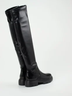 Paul Green – Overknee-Stiefel aus Lammleder schwarz