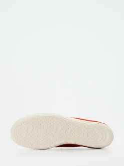 Paul Green – Plateau-Sneaker aus Veloursleder orange
