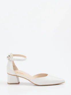Paul Green – Pumps aus Lammleder Off-White