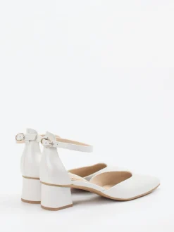 Paul Green – Pumps aus Lammleder Off-White