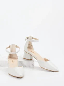Paul Green – Pumps aus Lammleder Off-White