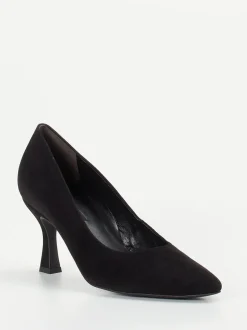 Paul Green – Pumps aus Veloursleder tiefschwarz