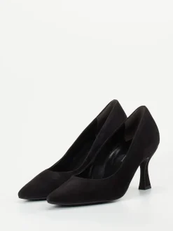 Paul Green – Pumps aus Veloursleder tiefschwarz