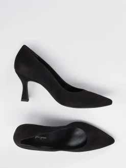 Paul Green – Pumps aus Veloursleder tiefschwarz