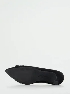 Paul Green – Pumps aus Veloursleder in Schwarz