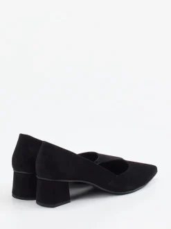 Paul Green – Pumps aus Veloursleder schwarz