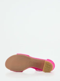 Paul Green – Sandalette aus Veloursleder Pink