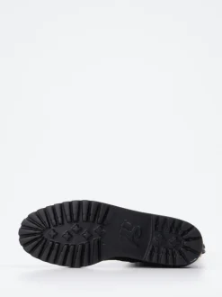 Paul Green – Schnürboots aus Kalbleder Schwarz