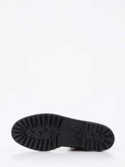 Paul Green – Schnürboots aus Veloursleder braun