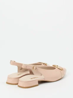 Paul Green – Slingpumps aus Lackleder in Rosébeige
