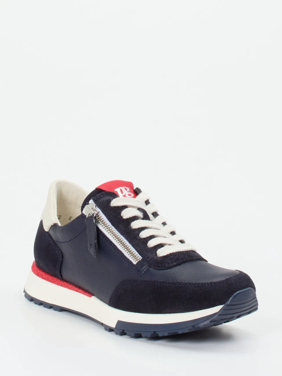 Paul Green – Sneaker aus Kalbleder Dunkelblau