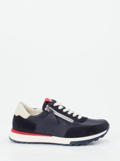 Paul Green – Sneaker aus Kalbleder Dunkelblau