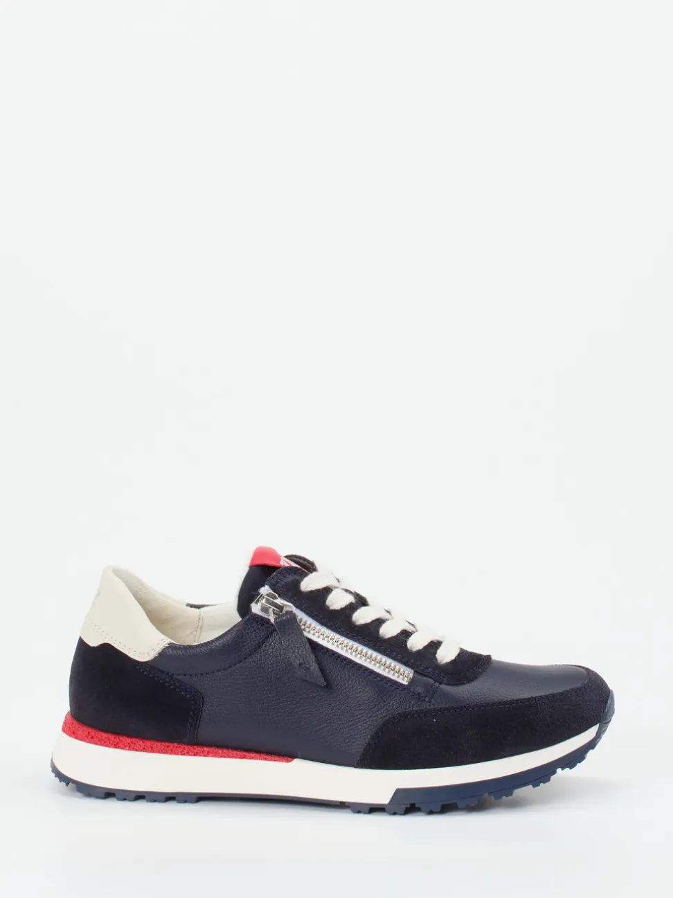 Paul Green – Sneaker aus Kalbleder Dunkelblau