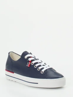 Paul Green – Sneaker aus Kalbleder in Marineblau