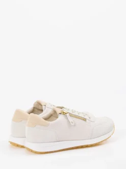Paul Green – Sneaker aus Kalbleder beige