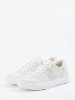 Paul Green – Sneaker aus Kalbleder in Offwhite