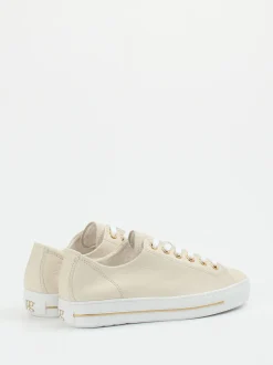 Paul Green – Sneaker aus Kalbleder in Beige