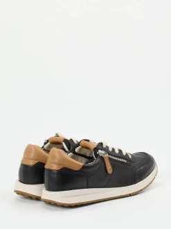 Paul Green – Sneaker aus Kalbleder in Schwarz
