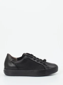 Paul Green – Sneaker aus Kalbleder Schwarz