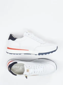 Paul Green – Sneaker aus Kalbleder in Weiß