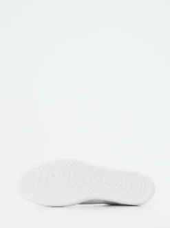 Paul Green – Sneaker aus Kalbleder silberfarben